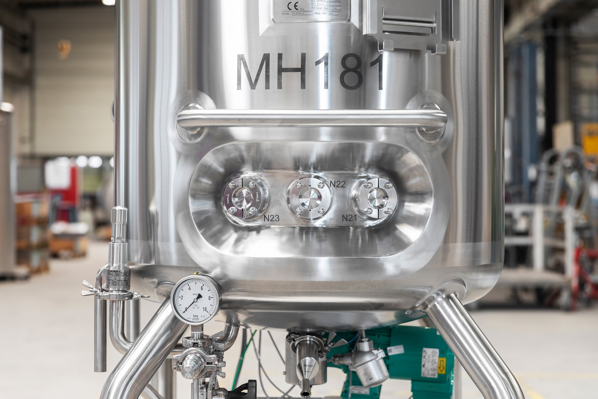 Rvs pharma tank van Gpi Pharma